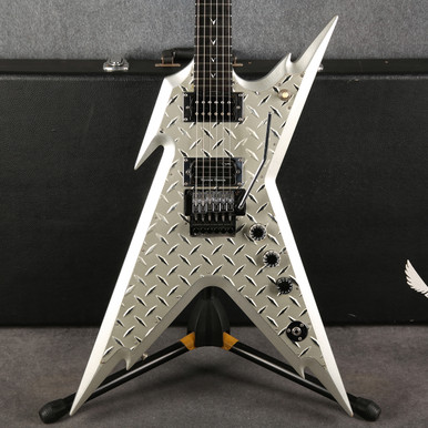 Dean Razorback 10k Commemorative Edition Silver/Diamond Plate 2nd Hand ...