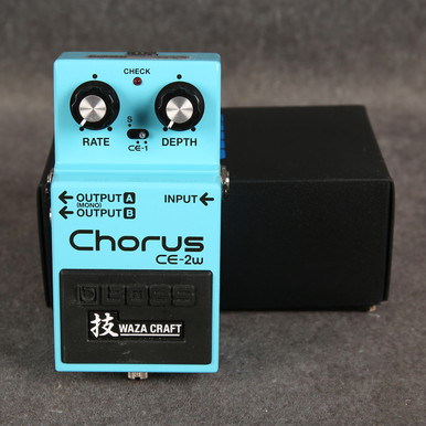 Boss WazaCraft CE2W 2nd Hand | Rich Tone Music