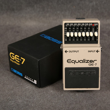 Boss GE-7 EQ 2nd Hand | Rich Tone Music