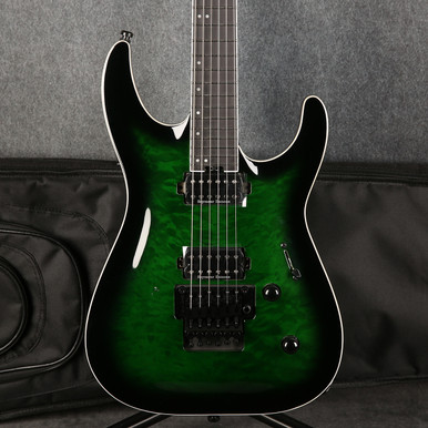 Jackson Pro Plus Series Dinky DKAQ Emerald Green Ex Demo | Rich