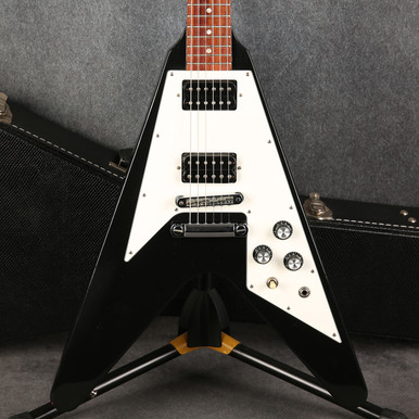 Gibson Flying V 68 Reissue Ebony 2nd Hand | Rich Tone Music