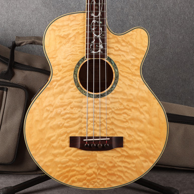 Michael Kelly DF-4 Electro-Acoustic Bass Quilted Natural 2nd Hand