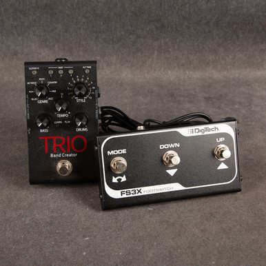 DigiTech TRIO Band Creator V2 FS3X Footswitch 2nd Hand | Rich Tone