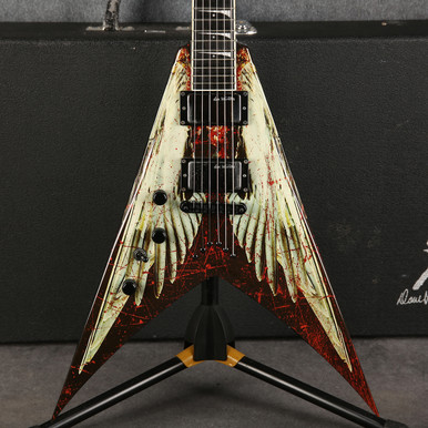 Dean Dave Mustaine VMNT Angel of Deth Electric Guitar Left Handed