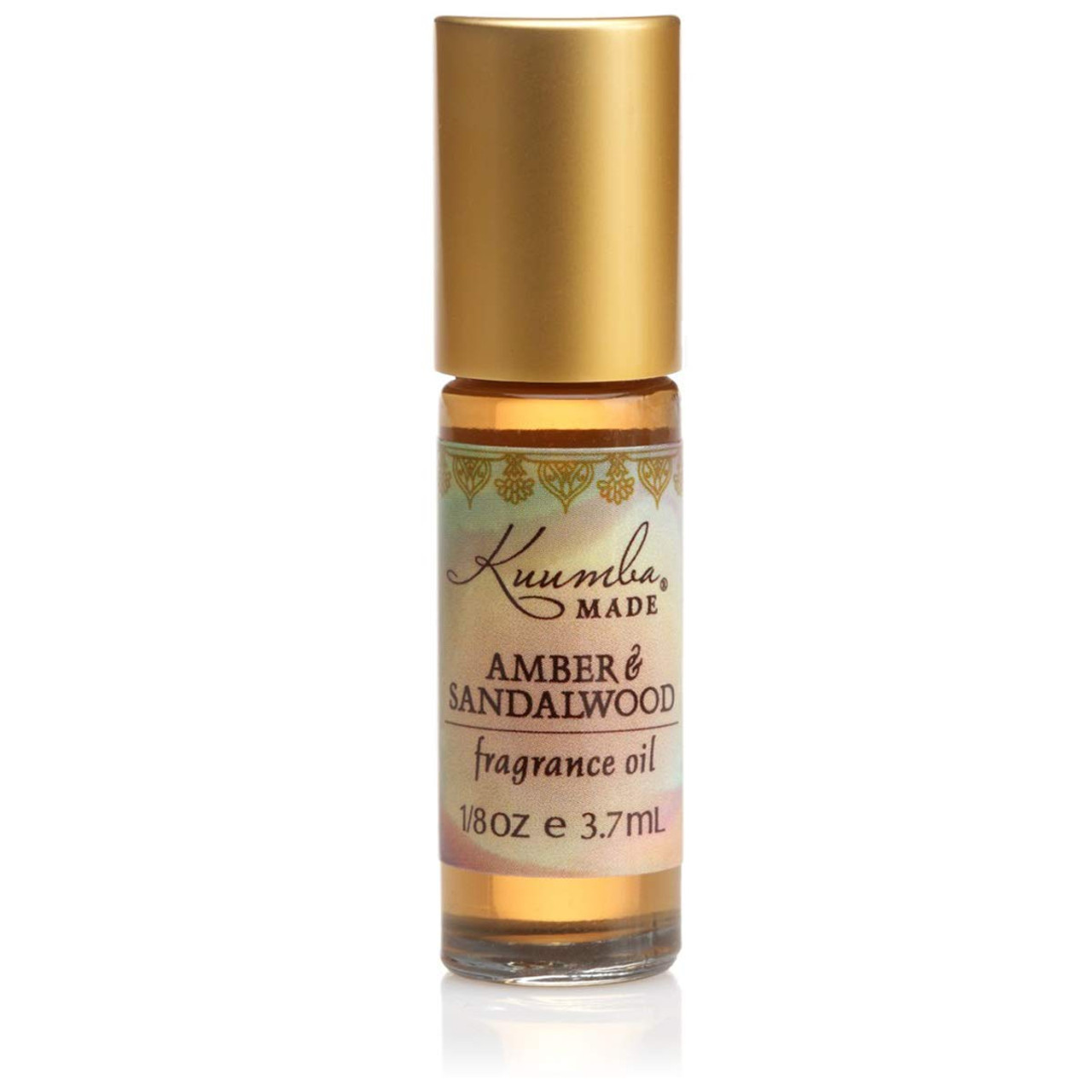 Kuumba Made Amber Sandalwood 1/8 Ounce Roll On Perfume Oil - Incense Garden