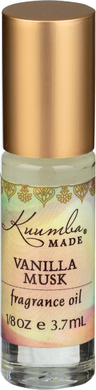 Kuumba Made Vanilla Musk Fragrance Oil 0.125 OZ - Incense Garden