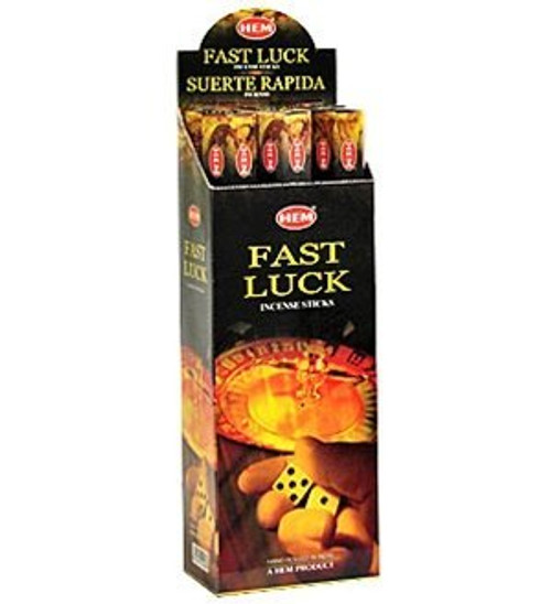 Hem Fast Luck Incense, 120 Stick Box