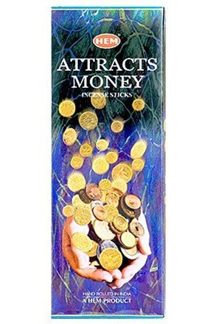 Hem Attracts Money Incense, 120 Stick Box