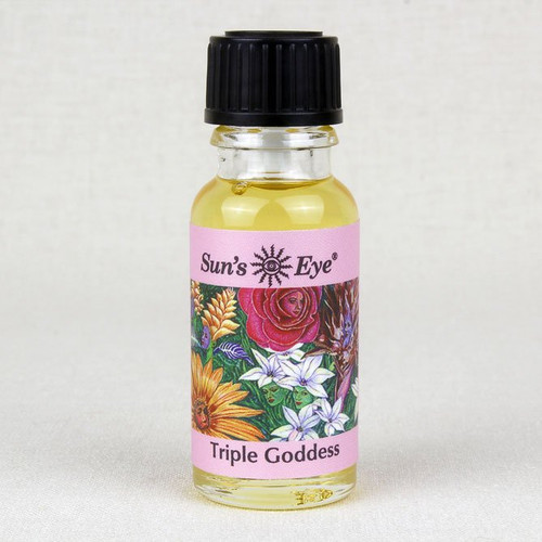 Triple Goddess Oil - Sun's Eye Specialty Oils - 1/2 Ounce Bottle