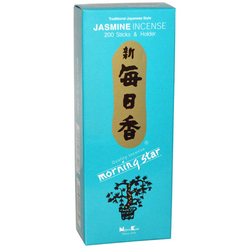 Nippon Kodo Morning Star Jasmine Incense, 200 Sticks