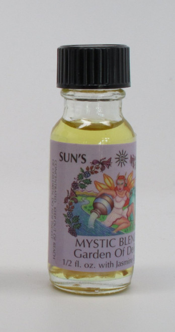 Suns Eye Garden of Delight Herbal Fragrance Oil - 1/2 Ounce Bottle