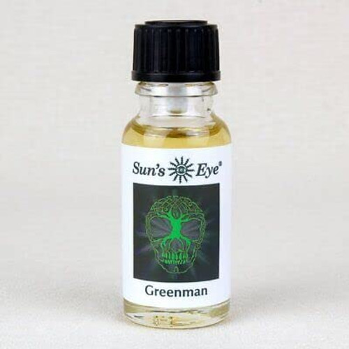 Suns Eye Greenman Herbal Fragrance Oil - 1/2 Ounce Bottle