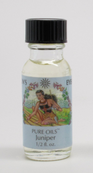 Suns Eye Juniper Herbal Fragrance Oil - 1/2 Ounce Bottle
