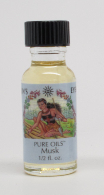 Suns Eye Musk Herbal Fragrance Oil - 1/2 Ounce Bottle