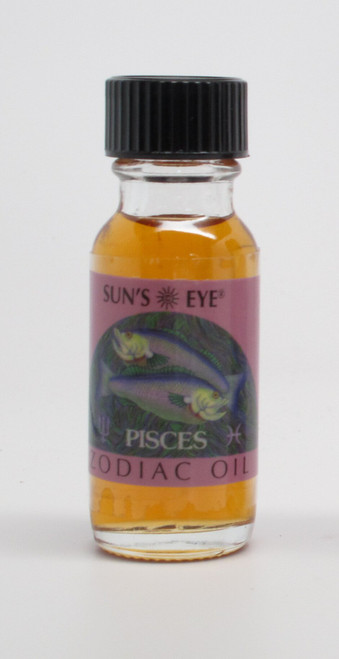 Suns Eye Pisces Herbal Fragrance Oil - 1/2 Ounce Bottle