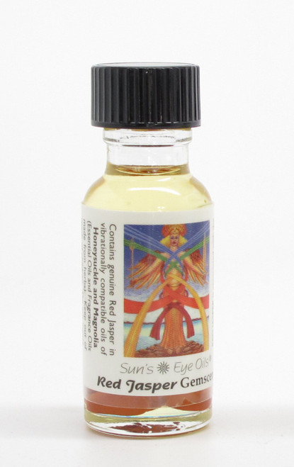 Suns Eye Red Jasper Herbal Fragrance Oil - 1/2 Ounce Bottle