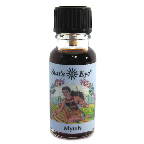 Suns Eye Myrrh Herbal Fragrance Oil - 1/2 Ounce Bottle