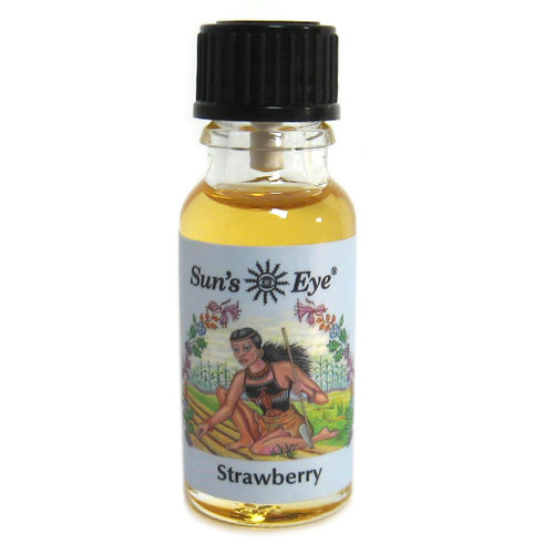 Suns Eye Strawberry Herbal Fragrance Oil - 1/2 Ounce Bottle