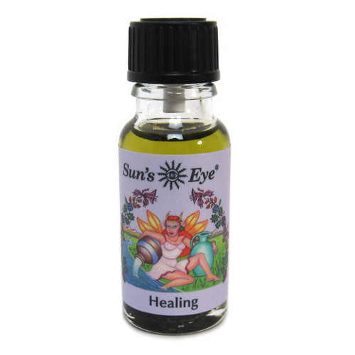 Suns Eye Healing Herbal Fragrance Oil - 1/2 Ounce Bottle