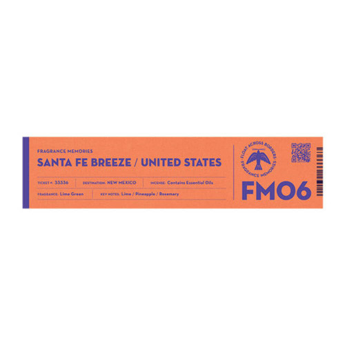 Nippon Kodo Fragrance Memories - FM 06 Santa Fe Breeze United States (15 Sticks), Japanese Quality Incense, Since 1575