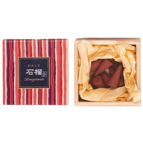 Nippon Kodo Kayuragi Incense - Pomegranate - 12 Cones