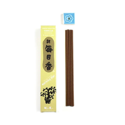 Nippon Kodo Morning Star Incense - Vanilla - 50 Sticks Nippon Kodo Morning Star Incense - Vanilla - 50 Sticks