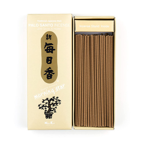 Nippon Kodo Palo Santo Morning Star Incense, 200 Sticks - Japanese Quality Incense Since 1575 Nippon Kodo Palo Santo Morning Star Incense, 200 Sticks - Japanese Quality Incense Since 1575