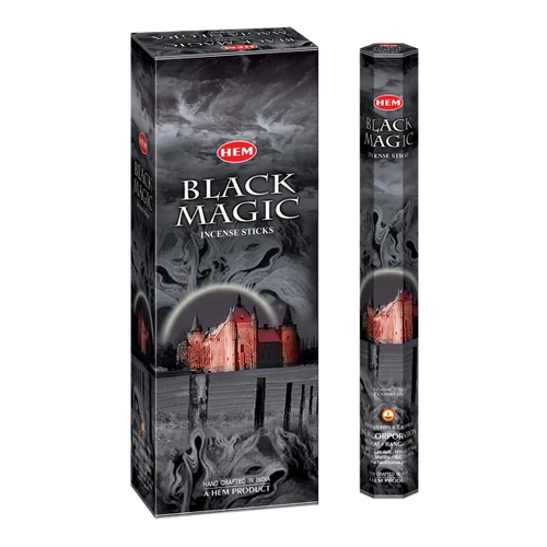 Hem Black Magic Incense, 120 Stick Box