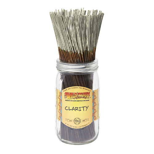 Wild Berry Clarity Incense Sticks, 100 Count Hand-Dipped Aromatic Incense