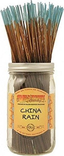 Wild Berry China Rain Incense Sticks, 100 Count Hand-Dipped Aromatic Incense