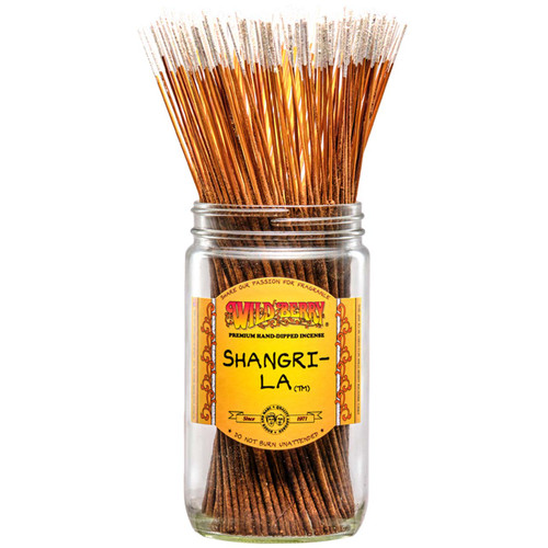 Wild Berry Shangri-La Incense Sticks, 100 Count Hand-Dipped Aromatic Incense
