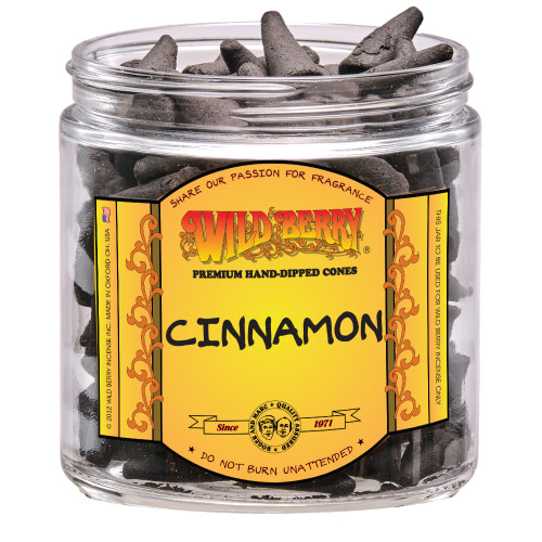 Wild Berry Cinnamon Incense Cones, 100 Count