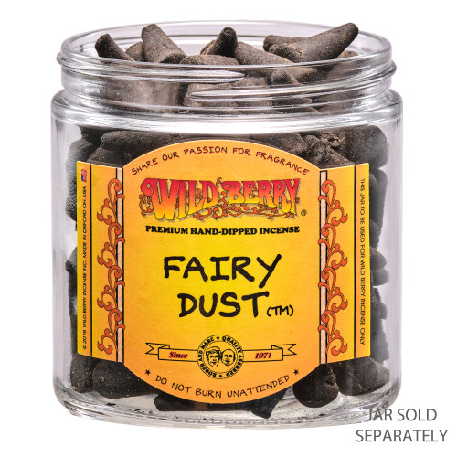 Wild Berry Fairy Dust Incense Cones, 100 Count