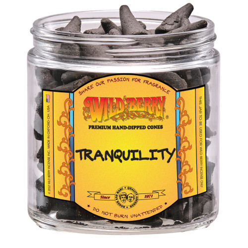 Wild Berry Tranquility Incense Cones, 100 Count