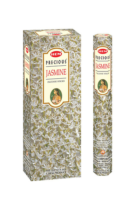 Hem Precious Jasmine Incense Sticks - 120 Stick Bulk Box (6 Inner Tubes of 20)