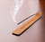 Wooden Incense Holder, 10 Inches Long, for Single Incense Stick Elegant Minimalism