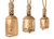 Harmony Bells - Set of 3 - Garden Wind Chimes - 22" - 16" - 13" - Meditation Home Decor