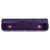 2 Pack - Incense Stick Holder - Coffin Style - Wood Incense Stick Burner with Sun Moon Star Inlays Handmade with Brass Inlays (Purple)