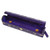 2 Pack - Incense Stick Holder - Coffin Style - Wood Incense Stick Burner with Sun Moon Star Inlays Handmade with Brass Inlays (Purple)