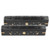 2 Pack - Incense Stick Holder - Coffin Style - Wood Incense Stick Burner with Sun Moon Star Inlays Handmade with Brass Inlays (Black)