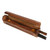 2 Pack - Incense Stick Holder - Coffin Style - Wood Incense Stick Burner - Handcarved (Natural)