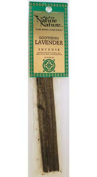 Lavender "Pure Resin Over Stick" Incense - Nature Nature - 10 Sticks