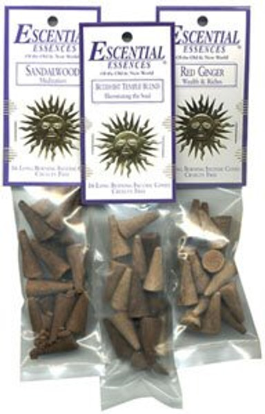 Escential Essences Cone Incense - Tranquility - 16 Cone Package