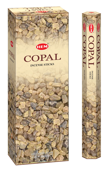 Hem Copal Incense Sticks - 120 Stick Bulk Box (6 Inner Tubes of 20)