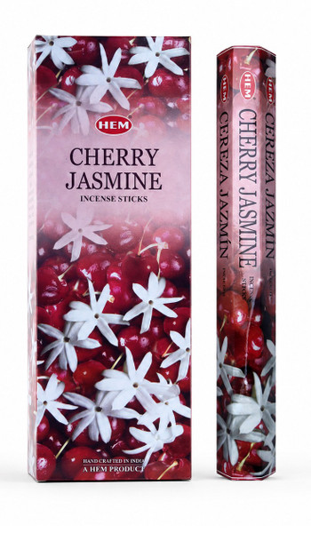 Hem Cherry Jasmine Incense Sticks - 120 Stick Bulk Box (6 Inner Tubes of 20)