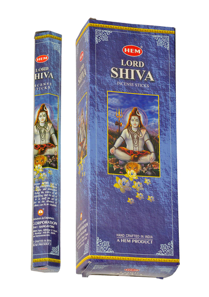 Hem Lord Shiva Incense Sticks - 120 Stick Bulk Box (6 Inner Tubes of 20)