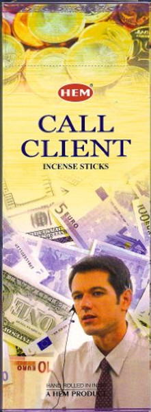 Hem Call Client Incense, 120 Stick Box