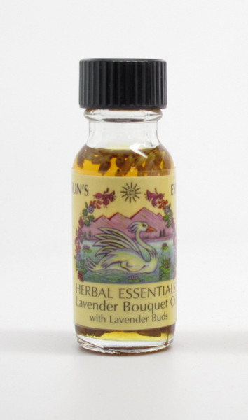 Suns Eye Lavender Bouquet Herbal Fragrance Oil - 1/2 Ounce Bottle
