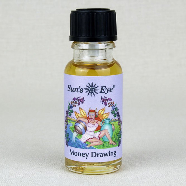 Suns Eye Money Drawing Herbal Fragrance Oil - 1/2 Ounce Bottle Suns Eye Money Drawing Herbal Fragrance Oil - 1/2 Ounce Bottle