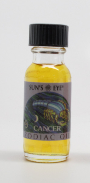 Cancer - Coconut - Sun's Eye Zodiac Oils - 1/2 Ounce Bottle